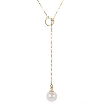 14KY FW "AA" Pearl Necklace 18"